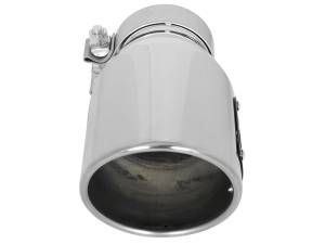aFe Power - aFe Power MACH Force-Xp 409 Stainless Steel Clamp-on Exhaust Tip Polished 3 IN Inlet x 4-1/2 IN Outlet x 9 IN L - 49T30452-P09 - Image 3