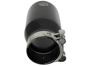aFe Power - aFe Power MACH Force-Xp 409 Stainless Steel Clamp-on Exhaust Tip Black 2-1/2 IN Inlet x 3-1/2 IN Outlet X 7 IN L - 49T25354-B07 - Image 4