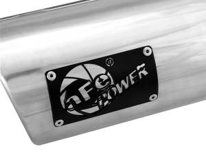 aFe Power - aFe Power MACH Force-Xp 409 Stainless Steel Clamp-on Exhaust Tip Polished Pair 4 IN Inlet x 5 IN Outlet x 12 IN L - 49T40506-P12 - Image 5