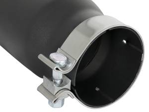 aFe Power - aFe Power MACH Force-Xp 409 Stainless Steel Clamp-on Exhaust Tip Black 3-1/2 IN Inlet x 4-1/2 IN Outlet x 12 IN L - 49T35451-B12 - Image 4
