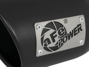 aFe Power - aFe Power MACH Force-Xp 409 Stainless Steel Clamp-on Exhaust Tip Black 3 IN Inlet x 4-1/2 IN Outlet x 9 IN L - 49T30452-B09 - Image 5