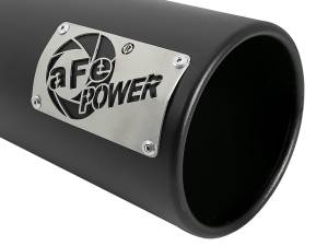 aFe Power - aFe Power SATURN 4S 409 Stainless Steel Clamp-on Exhaust Tip Black - Right - Exit 4 IN Inlet x 5 IN Outlet x 12 IN L - 49T40501-B122 - Image 5