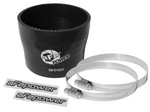 aFe Power Magnum FORCE Cold Air Intake System Spare Parts Kit (3-3/4 IN ID to 3-1/2 IN ID x 3 IN L) Straight Reducing Coupler - Black - 59-00019