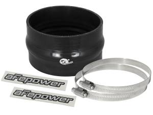 aFe Power Magnum FORCE Cold Air Intake System Spare Parts Kit (4-3/4 IN ID x 3 IN L) Straight Coupler w/ Hump - Black - 59-00040