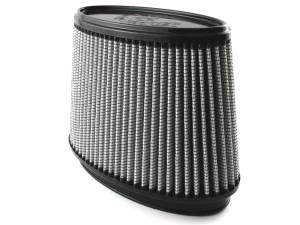 aFe Power Magnum FORCE Intake Replacement Air Filter w/ Pro DRY S Media (7x3) IN F x (8-1/4x4-1/4) IN B x (7x3) IN T x 5-1/2 IN H - 21-90061
