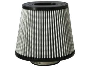 aFe Power Magnum FORCE Intake Replacement Air Filter w/ Pro DRY S Media 4 IN F x (9x7-1/2) IN B x (6-3/4x5-1/2) IN T (Inverted) x 7-1/2 IN H - 21-91065