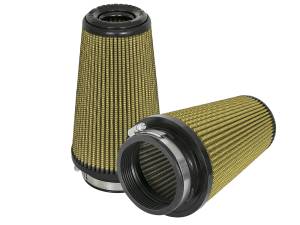 aFe Power Magnum FORCE Intake Replacement Air Filter w/ Pro GUARD 7 Media (Pair) 3-1/2 IN F x 5 IN B x 3-1/2 IN T (Inverted) x 8 IN H - 72-91117-MA
