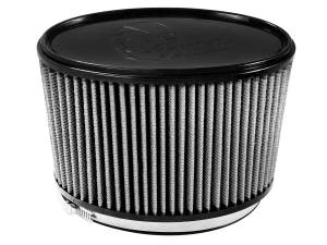 aFe Power Magnum FORCE Intake Replacement Air Filter w/ Pro DRY S Media (7x3) IN F x (8-1/4x4-1/4) IN B x (8-1/4x4-1/4) IN T x 5 IN H - 21-90083