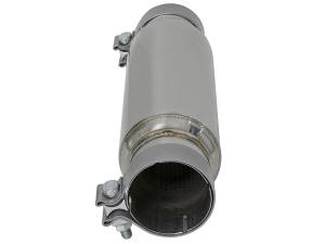aFe Power - aFe Power MACH Force-Xp 304 Stainless Steel Resonator 3 IN Inlet/Outlet x 4 IN Dia. x 12 IN Body x 16 IN Overall Length - 49M10001 - Image 3