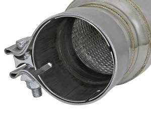 aFe Power - aFe Power MACH Force-Xp 304 Stainless Steel Resonator 3 IN Inlet/Outlet x 4 IN Dia. x 12 IN Body x 16 IN Overall Length - 49M10001 - Image 5