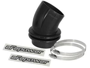 aFe Power Magnum FORCE Cold Air Intake System Spare Parts Kit (3-1/2 IN ID x 3 IN L x 30-Deg.) Straight Bellow-Coupler - Black - 59-00050