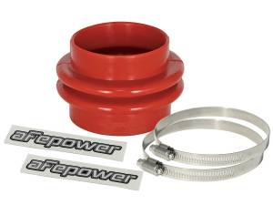 aFe Power Magnum FORCE Cold Air Intake System Spare Parts Kit (3-1/8 IN ID to 3 IN ID x 2-3/4 IN L) Straight Reducing Coupler - Red - 59-00049