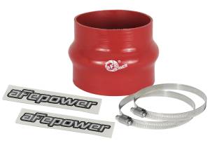 aFe Power Magnum FORCE Cold Air Intake System Spare Parts Kit (3-3/4 IN ID to 3-1/2 IN ID x 3IN L) Straight Reducing Coupler - Red - 59-00061
