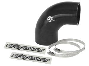 aFe Power Magnum FORCE Cold Air Intake System Spare Parts Kit (2-3/4 IN ID x 3 IN L x 90 Deg.) Elbow Coupler - Black - 59-00059