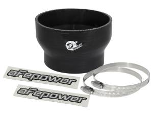 aFe Power Magnum FORCE Cold Air Intake System Spare Parts Kit (4-1/3 IN ID to 3-1/2 IN ID x 2-3/4 IN L) Straight Reducing Coupler - Black - 59-00079