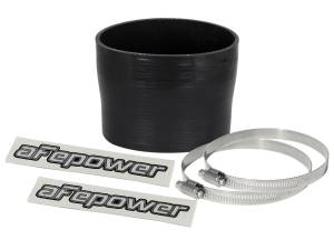 aFe Power Magnum FORCE Cold Air Intake System Spare Parts Kit (3-3/4 IN ID to 3-1/2 IN ID x 3 IN L) Straight Reducing Coupler - Black - 59-00086