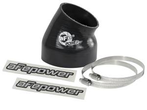 aFe Power Magnum FORCE Cold Air Intake System Spare Parts Kit (4 IN ID x 30 Deg.) Elbow Coupler - Black - 59-00097