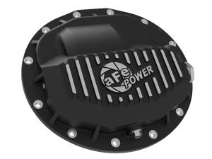 aFe Power - aFe Power Pro Series Front Differential Cover Black w/ Machined Fins Dodge Trucks 2500/3500 13-23 (AAM 9.25-12) - 46-70402 - Image 2