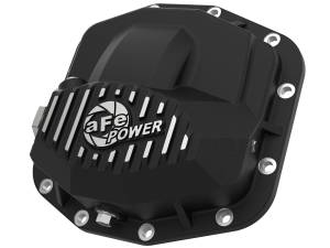 aFe Power - aFe Power Pro Series Front Differential Cover Black Jeep Wrangler (JL) 18-23/ Gladiator (JT) 20-23 (Dana M210) - 46-71030B - Image 1