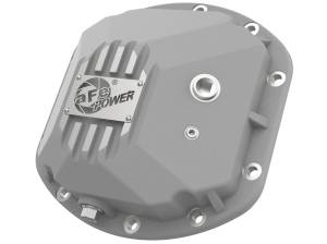 aFe Power - aFe Power Street Series Dana 30 Front Differential Cover Raw w/ Machined Fins  Jeep Wrangler (TJ/JK) 97-18 - 46-71130A - Image 1