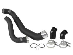 aFe Power - aFe Power BladeRunner 3-1/2 IN to 3 IN Aluminum Cold Charge Pipe Black Ford F-150 18-19 V6-3.0L (td) - 46-20364-B - Image 5