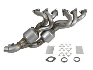 aFe POWER Direct Fit 409 Stainless Steel Catalytic Converter BMW M3 (E46) 01-06 L6-3.2L S54 - 47-46304