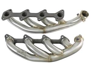aFe Power - aFe Power Twisted Steel 1-3/4 IN to 2 IN 304 Stainless Headers Ford Diesel Trucks 03-07 V8-6.0L (td) - 48-33022 - Image 3
