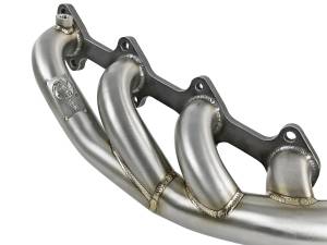 aFe Power - aFe Power Twisted Steel 1-3/4 IN to 2 IN 304 Stainless Headers Ford Diesel Trucks 03-07 V8-6.0L (td) - 48-33022 - Image 4