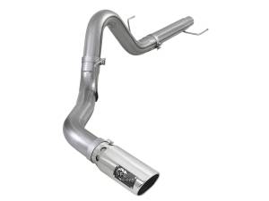 aFe Power Atlas 4 IN Aluminized Steel DPF-Back Exhaust System w/ Polished Tip Ford F-150 18-20 V6-3.0L (td) - 49-03106-P