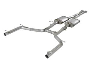 aFe Power MACH Force-Xp 2-1/2 IN 304 Stainless Steel Cat-Back Exhaust System Dodge Challenger 15-23 V6-3.6L - 49-32067