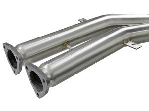 aFe Power - aFe Power MACH Force-XP 2-1/2 IN 304 Stainless Steel Cat-Back Exhaust System w/ Black Tips BMW M3 (E46) 01-06 L6-3.2L S54 - 49-36344-B - Image 4