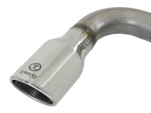 aFe Power - aFe Power Takeda 3 IN to 2-1/2 IN 304 Stainless Steel Cat-Back Exhaust w/ Polished Tip Hyundai Elantra GT 18-20 L4-1.6L (t) - 49-37003-1P - Image 2