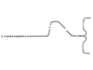 aFe Power - aFe Power Takeda 3 IN to 2-1/2 IN 304 Stainless Steel Cat-Back Exhaust w/ Polished Tip Hyundai Elantra GT 18-20 L4-1.6L (t) - 49-37003-1P - Image 5
