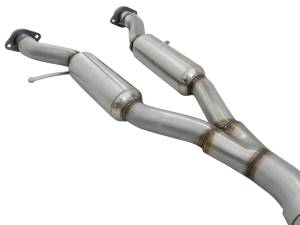 aFe Power - aFe Power MACH Force-Xp 2-1/2 IN to 3 IN 304 Stainless Steel Cat-Back Exhaust w/ Black Tip Jeep Grand Cherokee (WK2) 14-21 V6-3.6L - 49-38078-B - Image 4