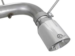 aFe Power - aFe Power MACH Force-Xp 2-1/2 IN to 3 IN 304 Stainless Steel Cat-Back Exhaust w/Polish Tip Jeep Grand Cherokee (WK2) 14-21 V6-3.6L - 49-38078-P - Image 2