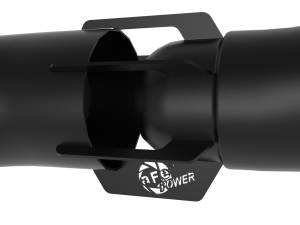 aFe Power - aFe Power Rebel Series 409 Stainless Steel DPF-Back Exhaust System w/ Dual Black Tip Ford F-150 18-21 V6-3.0L (td) - 49-43108-B - Image 2