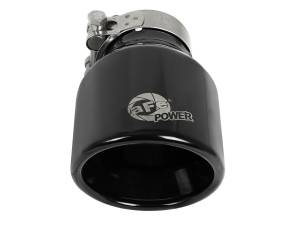 aFe Power - aFe Power MACH Force-Xp 409 Stainless Steel Clamp-on Exhaust Tip Black 2-1/2 IN Inlet x 4 IN Outlet x 6 IN L - 49T25404-B06 - Image 3
