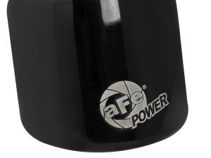 aFe Power - aFe Power MACH Force-Xp 409 Stainless Steel Clamp-on Exhaust Tip Black 2-1/2 IN Inlet x 4 IN Outlet x 6 IN L - 49T25404-B06 - Image 5
