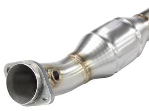 aFe Power - aFe Power MACH Force-Xp X-Pipe 2-1/2 IN 304 Stainless Steel w/ Cat & Resonator BMW M3 (E90/92/93) 08-13 V8-4.0L S65 - 49-36321-1 - Image 3