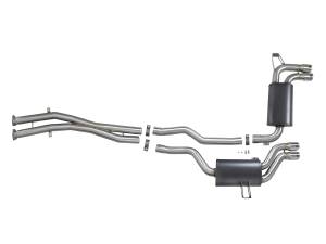 aFe Power - aFe Power MACH Force-XP 2-1/2 IN 304 Stainless Steel Cat-Back Exhaust w/ Polished Tips BMW M3 (E46) 01-06 L6-3.2L S54 - 49-36344-P - Image 5