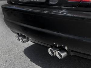 aFe Power - aFe Power MACH Force-XP 2-1/2 IN 304 Stainless Steel Cat-Back Exhaust w/ Polished Tips BMW M3 (E46) 01-06 L6-3.2L S54 - 49-36344-P - Image 6