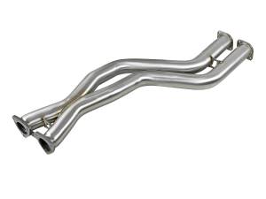 aFe Power - aFe Power Twisted Steel 2-1/2 IN 304 Stainless Steel Race Series X-Pipe BMW M3 (E46) 01-06 L6-3.2L S54 - 48-36324 - Image 2