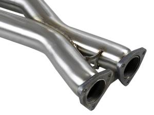 aFe Power - aFe Power Twisted Steel 2-1/2 IN 304 Stainless Steel Race Series X-Pipe BMW M3 (E46) 01-06 L6-3.2L S54 - 48-36324 - Image 4