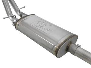aFe Power - aFe Power Vulcan Series 3 IN 304 Stainless Steel Cat-Back Exhaust System Retains OE Tip GM Silverado/Sierra 1500 19-23 V8-6.2L - 49-34103 - Image 3