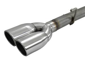 aFe Power - aFe Power Vulcan Series 3 IN 304 Stainless Steel Cat-Back Exhaust System w/ Polished Tip GM Silverado/Sierra 1500 19-23 V6-4.3L/V8-5.3L - 49-34104-P - Image 2