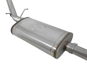aFe Power - aFe Power Vulcan Series 3 IN 304 Stainless Steel Cat-Back Exhaust System w/ Polished Tip GM Silverado/Sierra 1500 19-23 V6-4.3L/V8-5.3L - 49-34106-P - Image 3