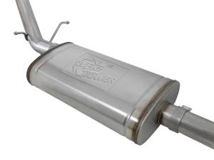 aFe Power - aFe Power Vulcan Series 304 Stainless Cat-Back Exhaust System w/ Side Exit Polished Tip GM Silverado/Sierra 1500 19-23 L4-2.7L (t) - 49-34109-P - Image 3