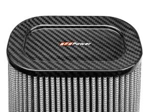 aFe Power - aFe Power Track Series Intake Replacement Air Filter w/ Pro DRY S Media - Carbon Fiber top - 21-90110-CF - Image 4