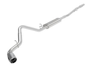 aFe Power - aFe Power Apollo GT Series 3 IN 409 Stainless Steel Cat-Back Exhaust System w/ Polish Tip GM Silverado/Sierra 1500 19-23 V6-4.3L/V8-5.3L - 49-44107-P - Image 1