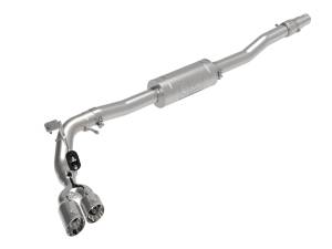 aFe Power Rebel Series 3 IN 304 Stainless Steel Cat-Back Exhaust System w/ Polished Tips Ford Ranger 19-23 L4-2.3L (t) - 49-33111-P